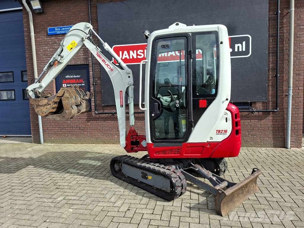 Takeuchi TB 216 Mini ekskavatori < 7 t