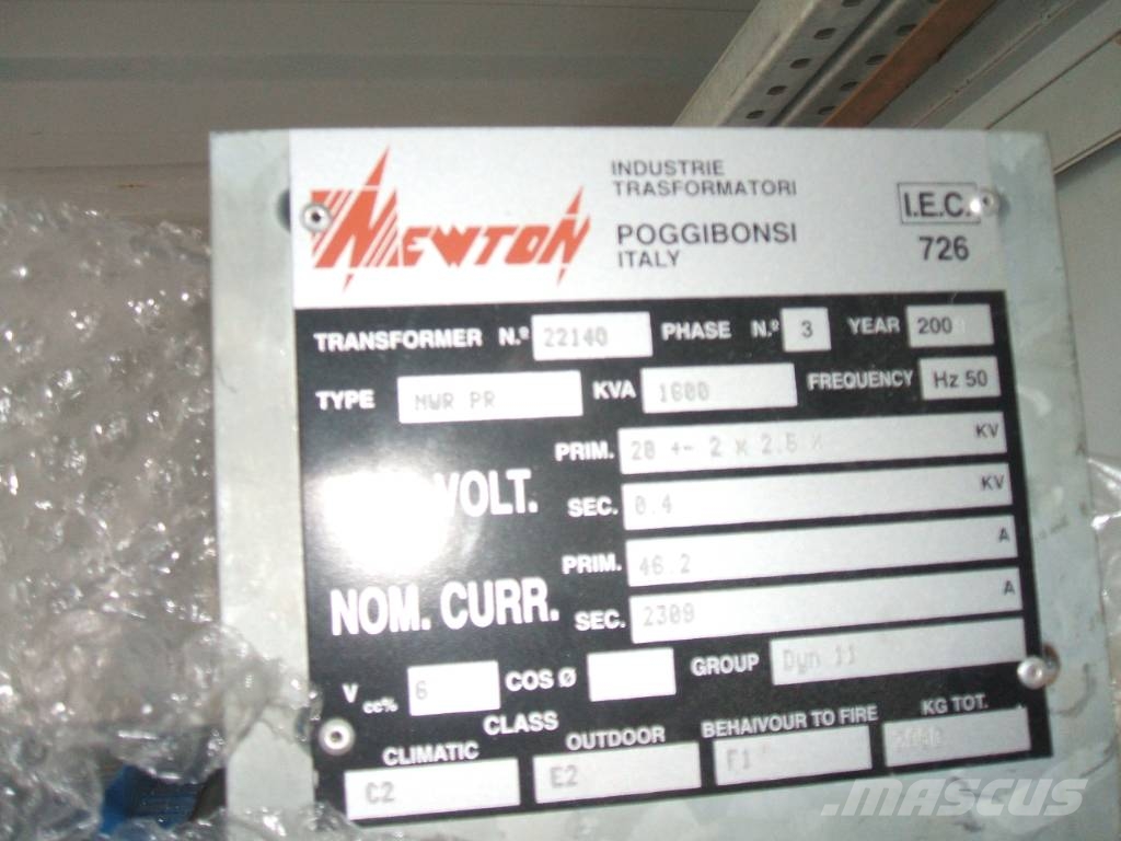 Newton NWR PR 1600KVA Elektronika