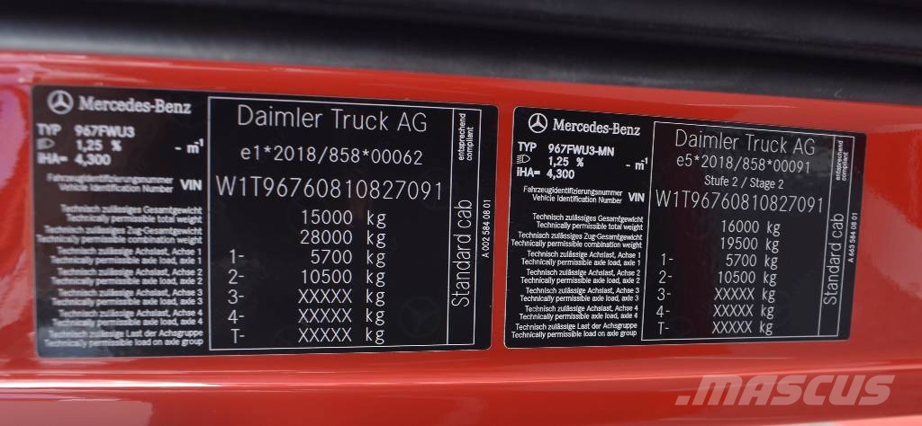 Magirus M32L-AS SC Drehleiter MB Atego 1630F 4x2 Feuerwehr Tienhoitoautot
