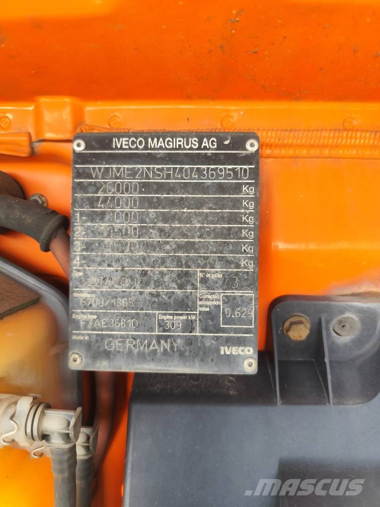 Iveco Stralis 260 S42 شاحنات الرافعات