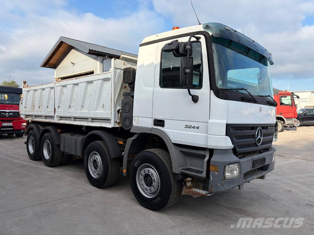Mercedes-Benz ACTROS 3244 BORDMATIK شاحنات قلابة