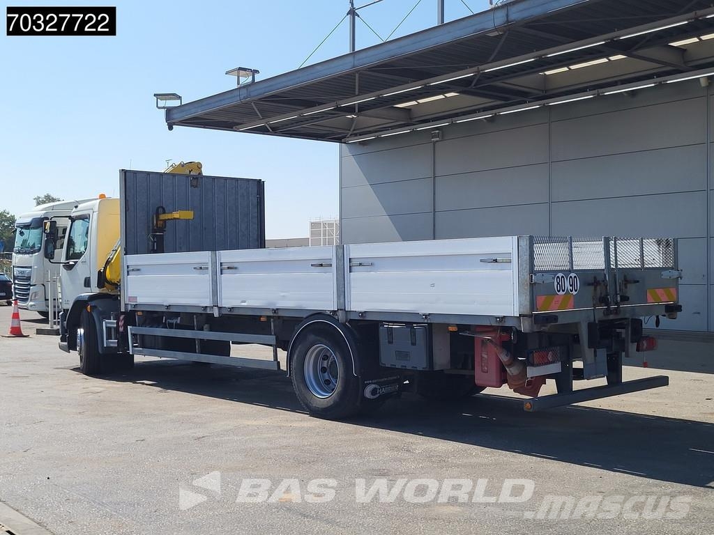 DAF LF 250 4X2 Hyva Crane Remote Euro 6 Camiones de cama baja