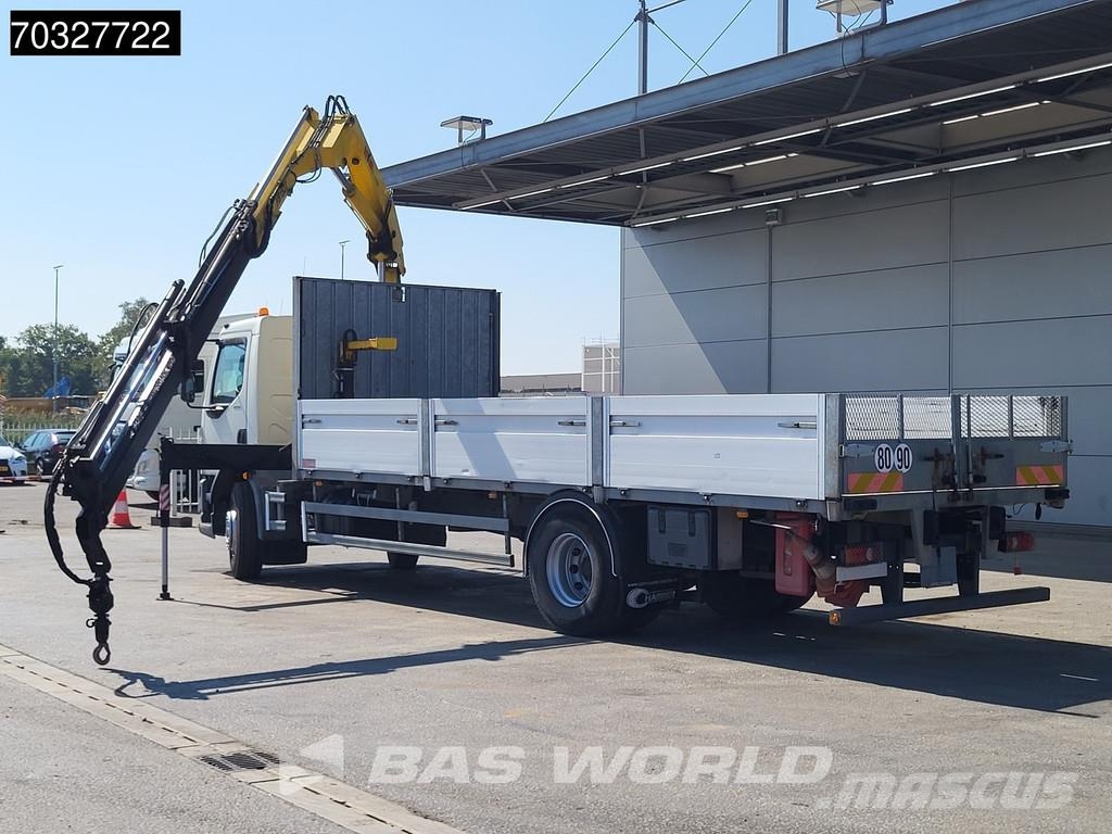DAF LF 250 4X2 Hyva Crane Remote Euro 6 Camiones de cama baja