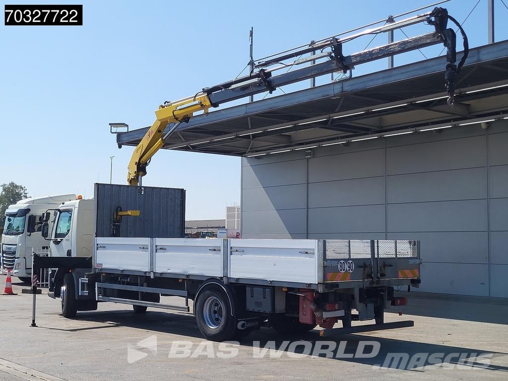 DAF LF 250 4X2 Hyva Crane Remote Euro 6 Camiones de cama baja