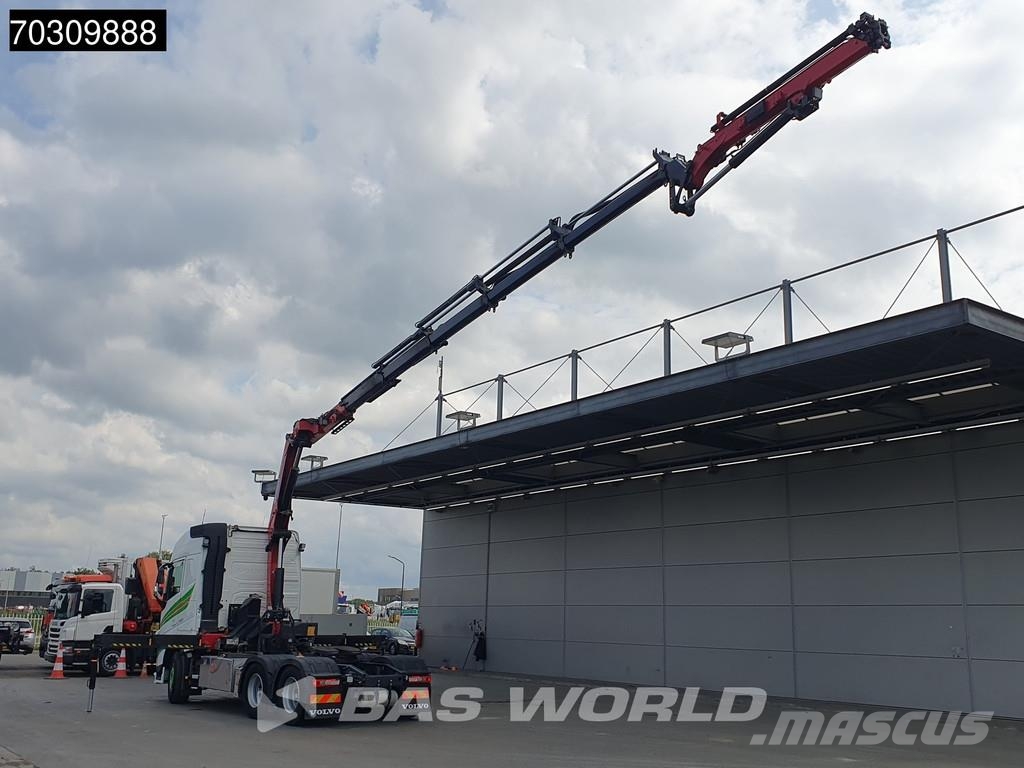 Volvo FH 500 FH 6X4 Full-Air Liftachse HMF 2820K-RCS Cra 平ボディー
