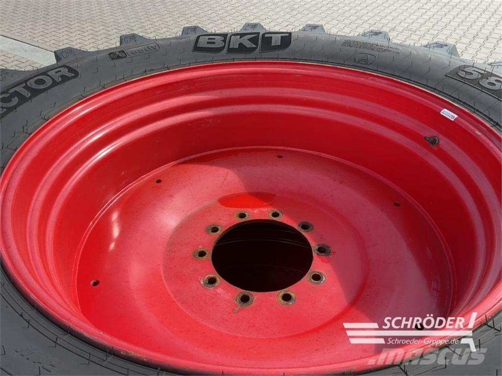Fendt KOMPLETTRÄDER 2X 580/70 R42 BKT الإطارات والعجلات والحافات