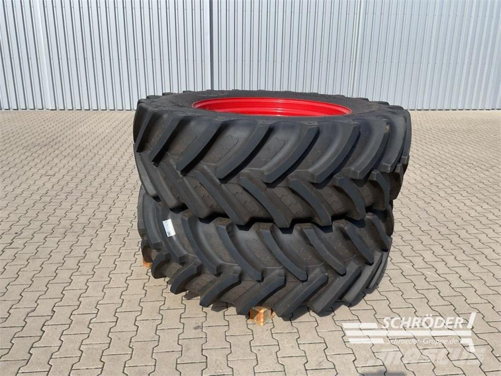 Fendt KOMPLETTRÄDER 2X 580/70 R42 BKT الإطارات والعجلات والحافات