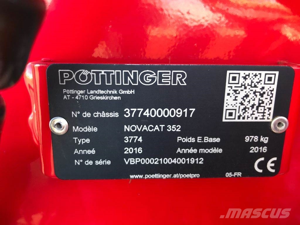 Pöttinger NOVACAT 352 Χορτοκοπτικά