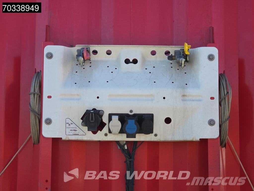 Krone SD MEGA Liftachse Lift + Hubdach TUV 07/27 Poluprikolice sa ciradom