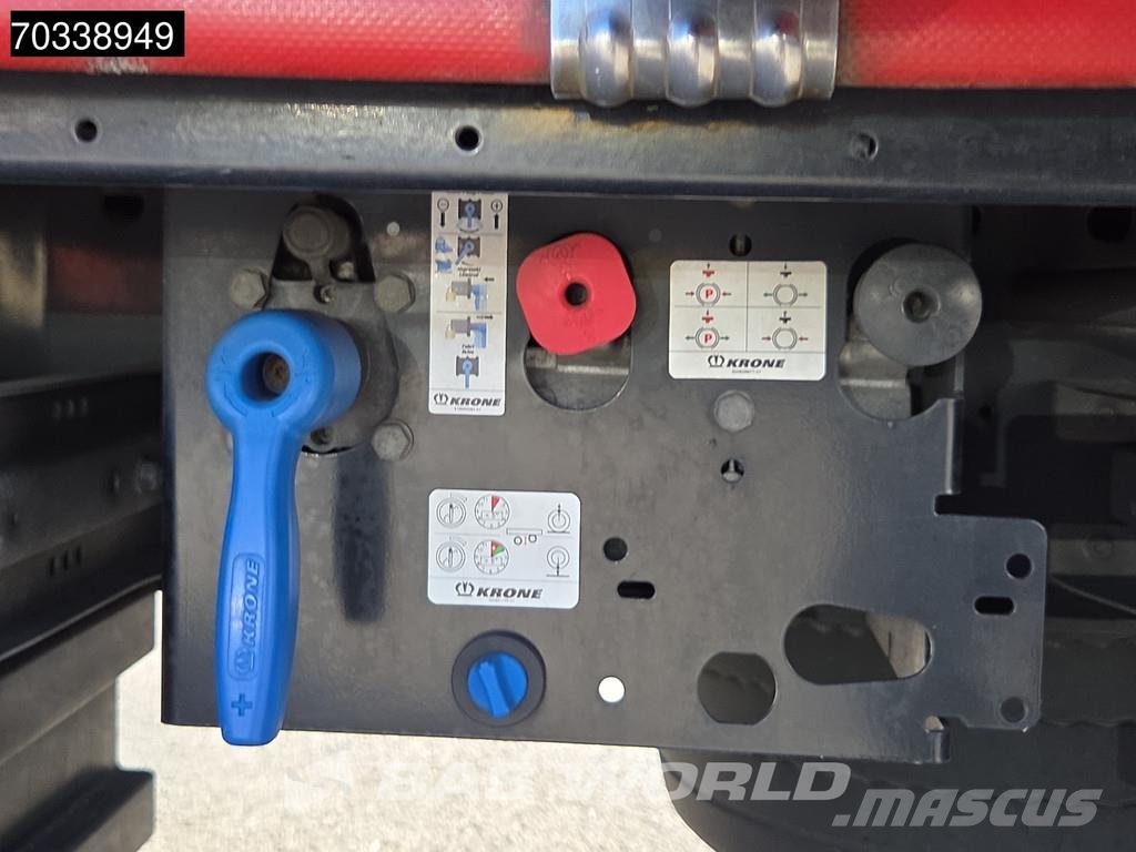 Krone SD MEGA Liftachse Lift + Hubdach Semi remorque à rideaux coulissants (PLSC)