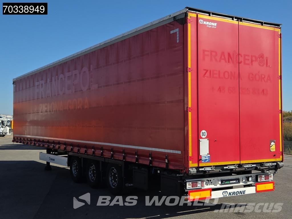 Krone SD MEGA Liftachse Lift + Hubdach TUV 07/27 Poluprikolice sa ciradom