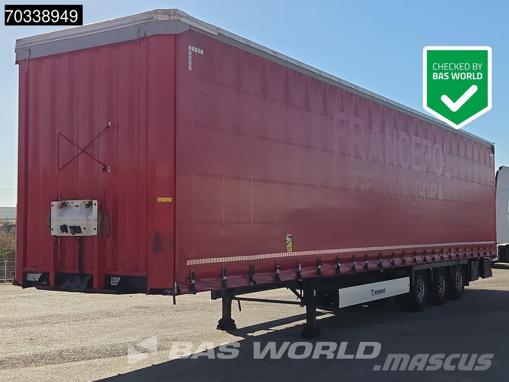 Krone SD MEGA Liftachse Lift + Hubdach TUV 07/27 Poluprikolice sa ciradom