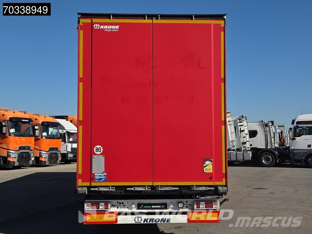 Krone SD MEGA Liftachse Lift + Hubdach Semi remorque à rideaux coulissants (PLSC)