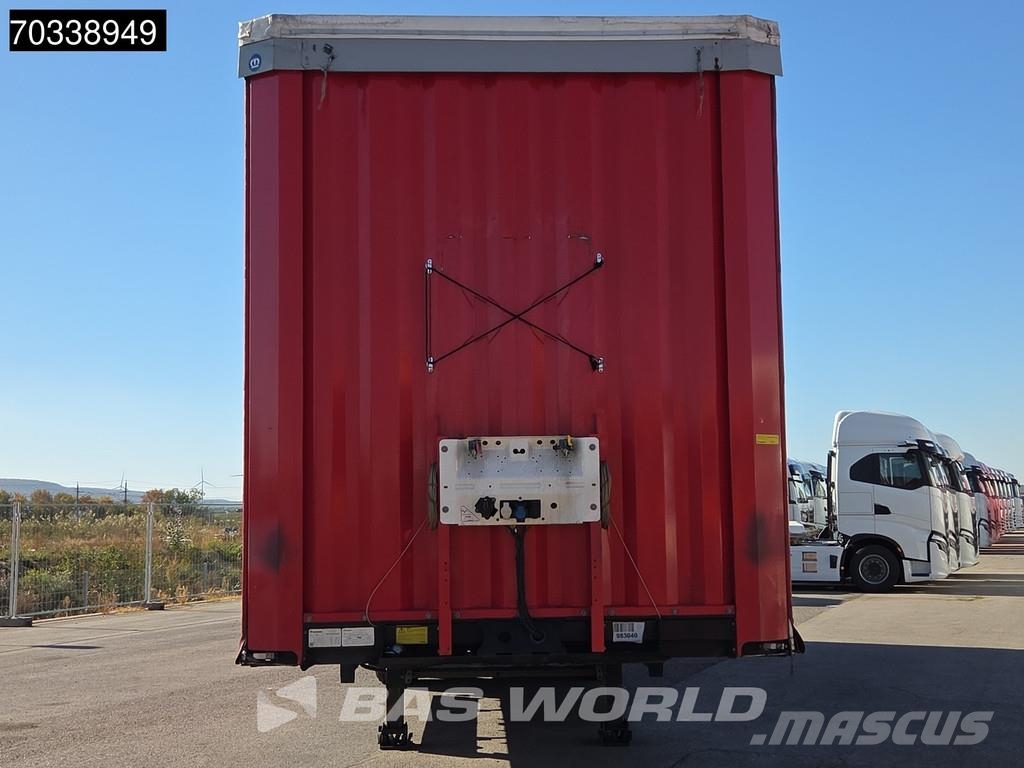 Krone SD MEGA Liftachse Lift + Hubdach TUV 07/27 Poluprikolice sa ciradom