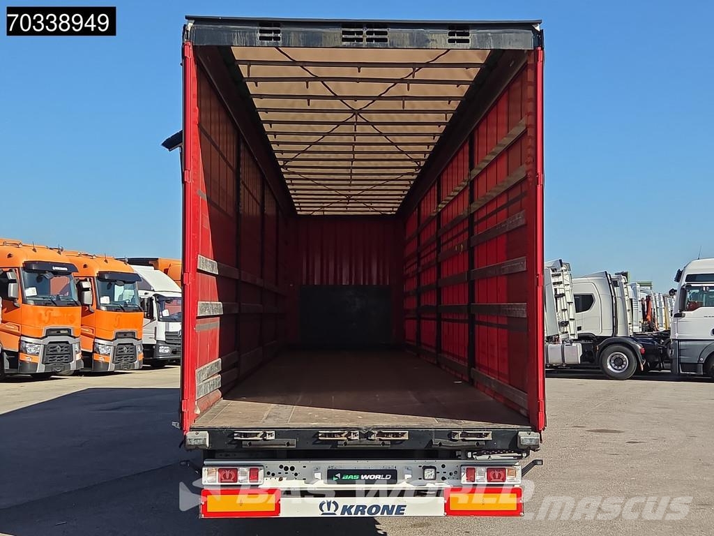 Krone SD MEGA Liftachse Lift + Hubdach Semi remorque à rideaux coulissants (PLSC)
