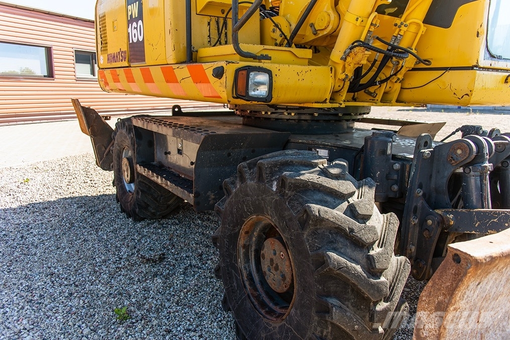 Komatsu PW160-7 Excavator for Sale  by parts Escavadoras de rodas