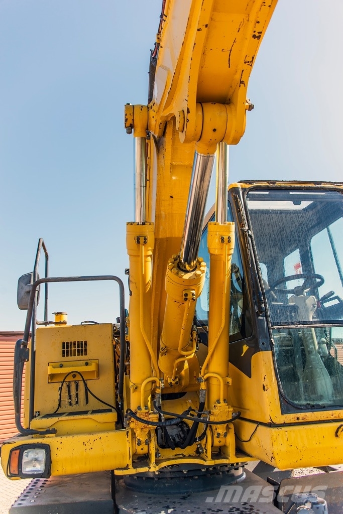 Komatsu PW160-7 Excavator for Sale  by parts Escavadoras de rodas