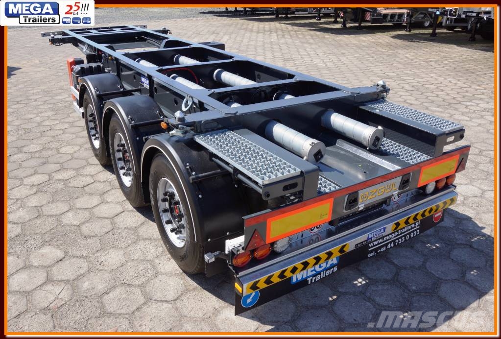 Ozgul 20 Ft ISO TANK container carrier ADR EX2/EXE/FL/OT Semirremolques portacontenedores