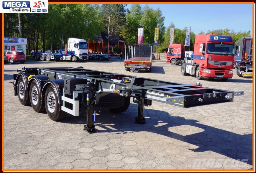 Ozgul 20 Ft ISO TANK container carrier ADR EX2/EXE/FL/OT Semirremolques portacontenedores