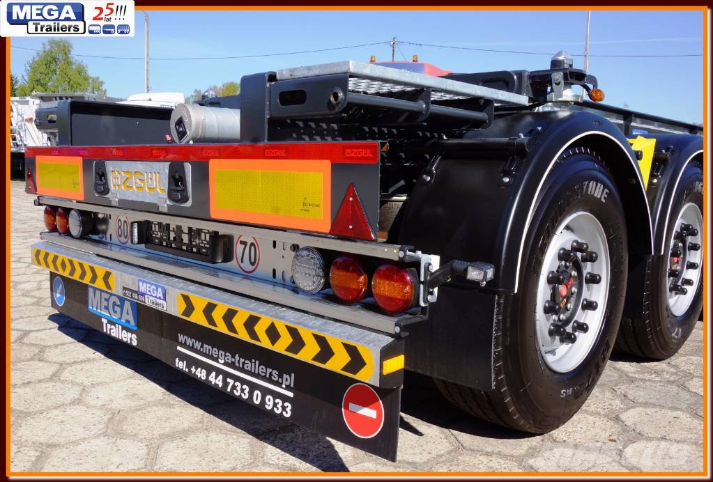 Ozgul 20 Ft ISO TANK container carrier ADR EX2/EXE/FL/OT Semirremolques portacontenedores