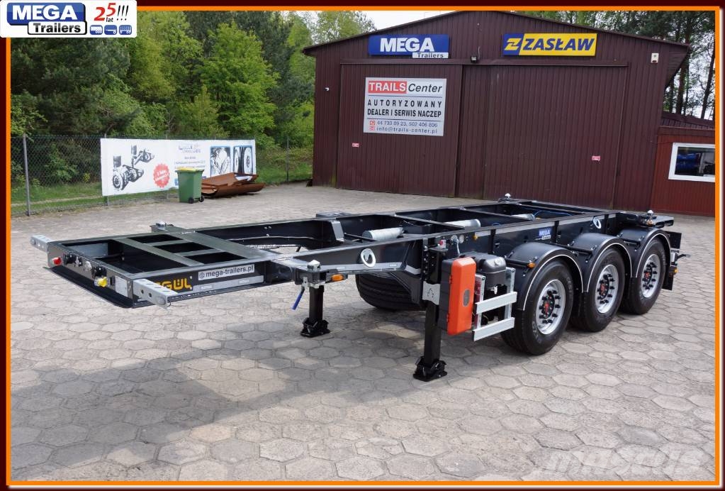 Ozgul 20 Ft ISO TANK container carrier ADR EX2/EXE/FL/OT Semirremolques portacontenedores