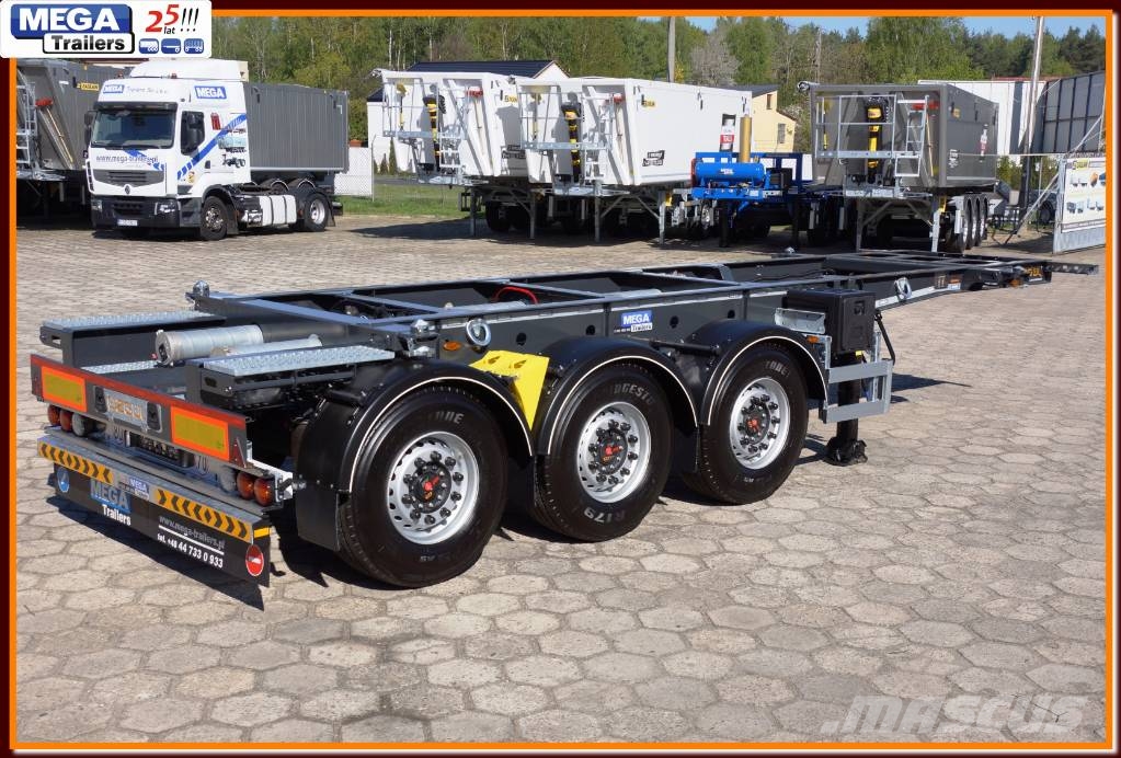 Ozgul 20 Ft ISO TANK container carrier ADR EX2/EXE/FL/OT Semirremolques portacontenedores