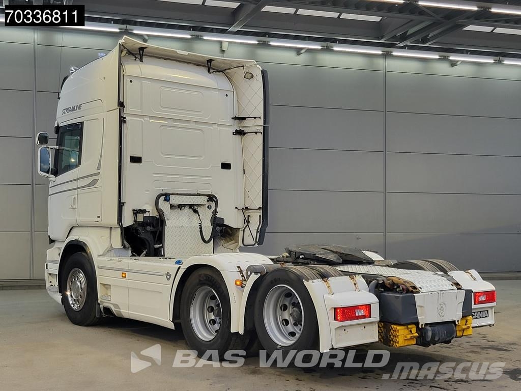 Scania R580 R 6X2 WB310! V8 Full-Air Retarder 2xTanks Lif Тягачі