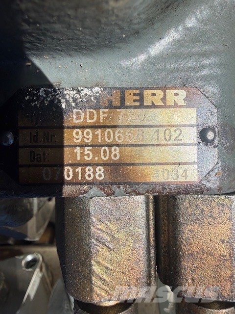 Liebherr DDF 720 USED ROTARY CONNECTION هيدروليات