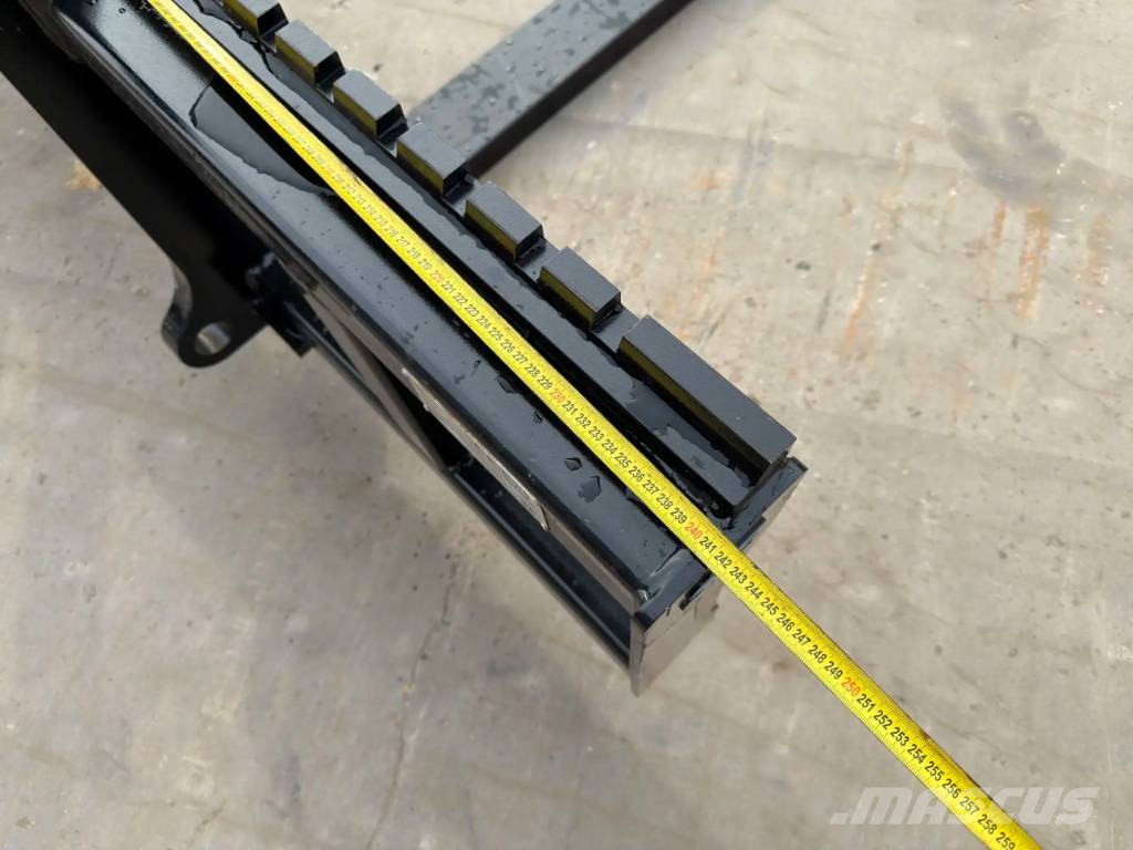 Volvo ISO / Lundberg 938M - Bord 2400mm Uñas para carretilla