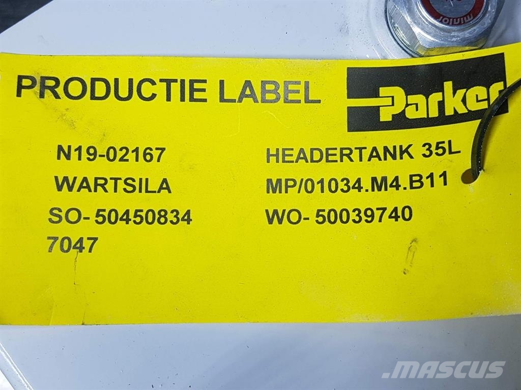Parker - Headertank 35L - Tank/Behälter/Reservoir Hydraulika