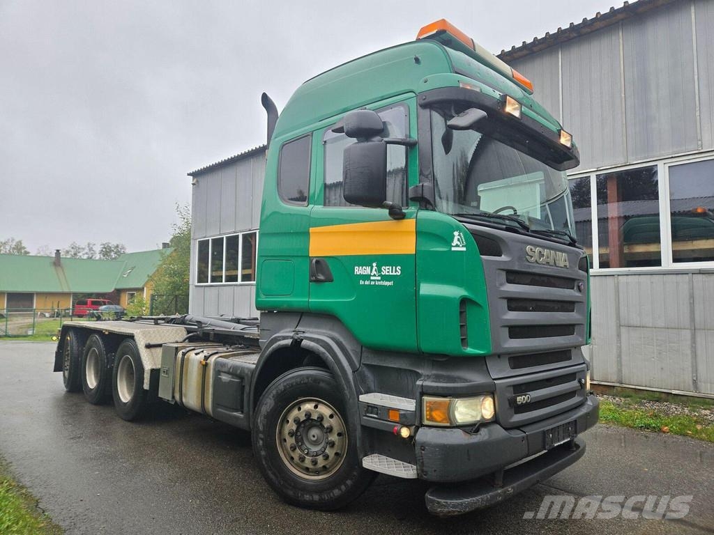 Scania R500 8X4 PALLIFT Camion con gancio di sollevamento