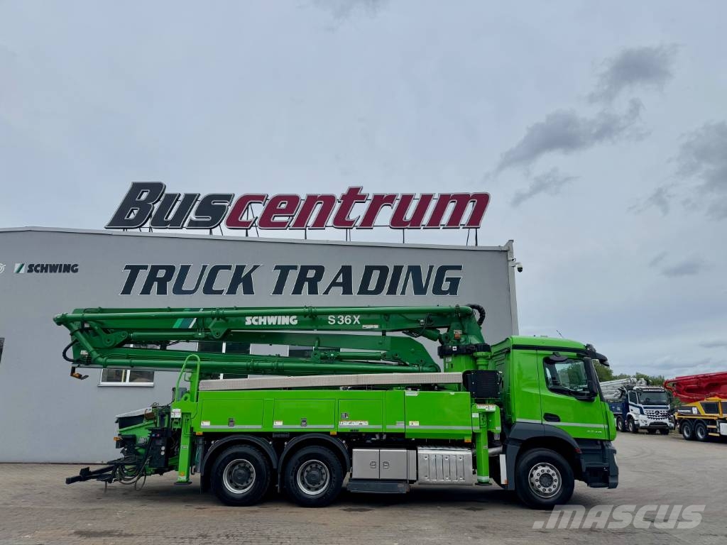 Mercedes-Benz Arocs 2740 Schwing S 36X Betonpomptrucks