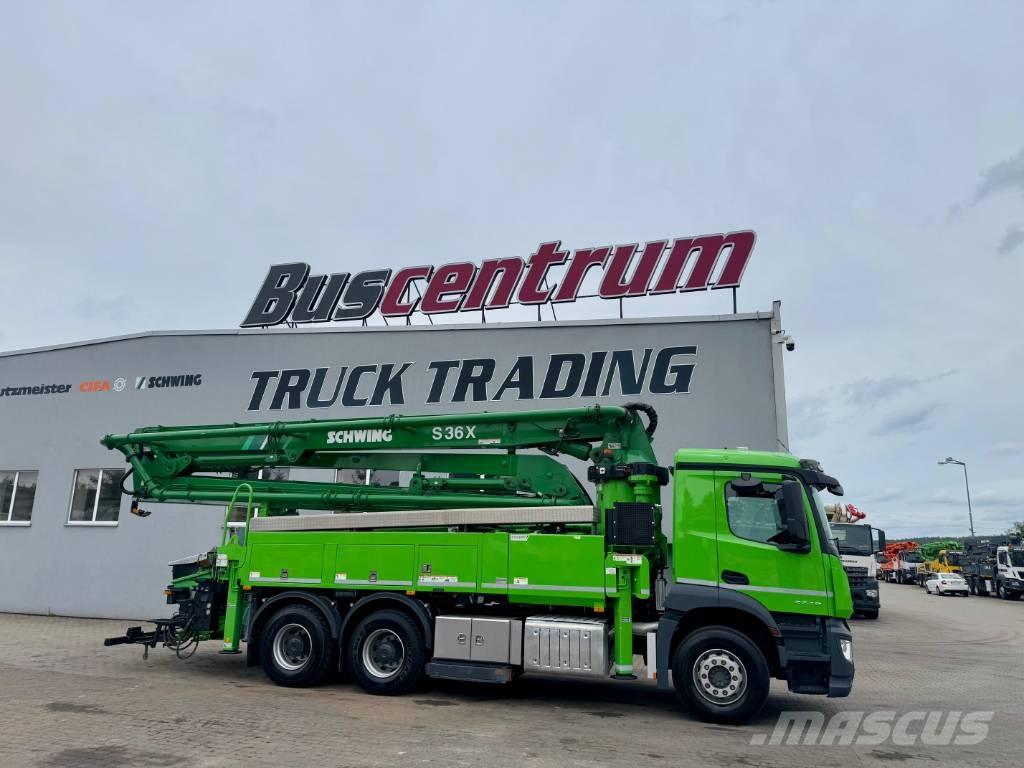 Mercedes-Benz Arocs 2740 Schwing S 36X Betonpomptrucks