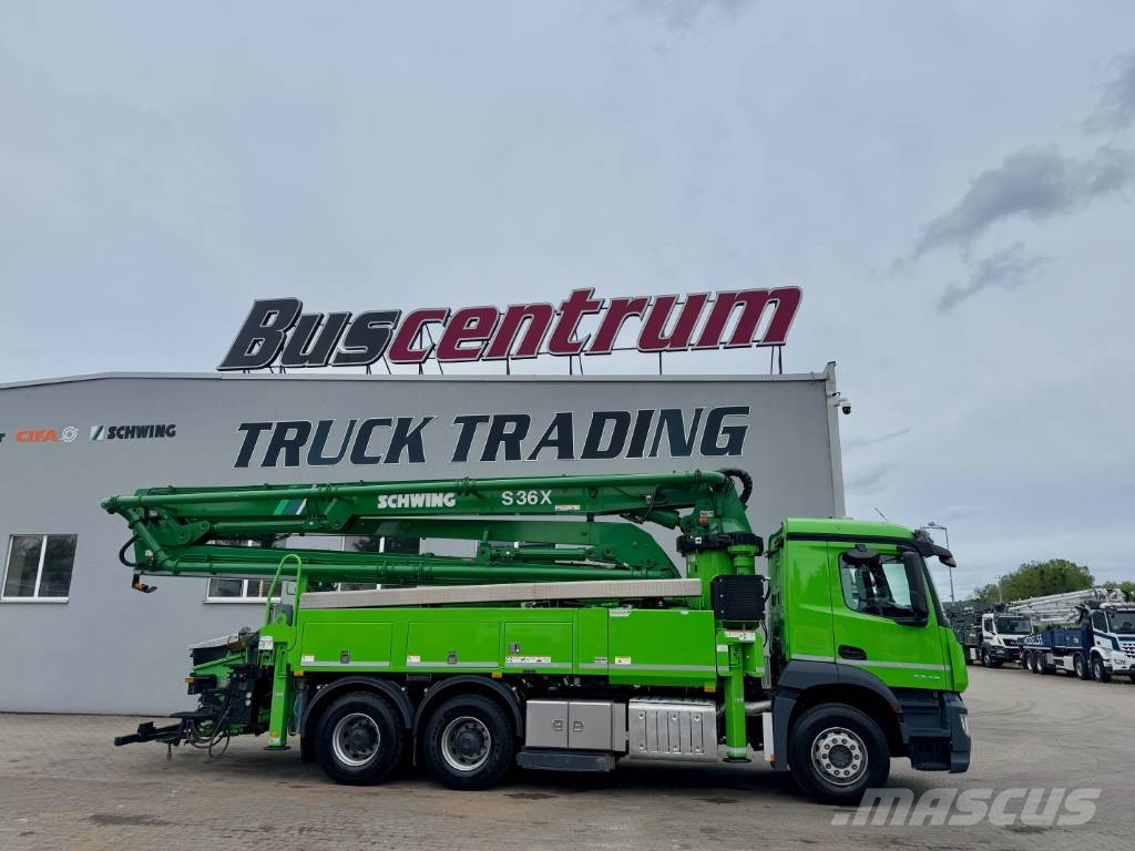 Mercedes-Benz Arocs 2740 Schwing S 36X Betonpomptrucks