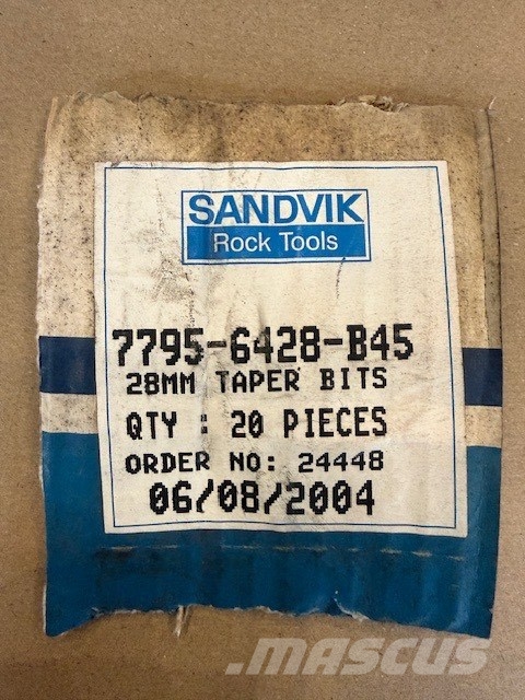Sandvik Sandvik 28mm 7795-6428-B45 Piese de schimb si accesorii pentru echipamente de forat