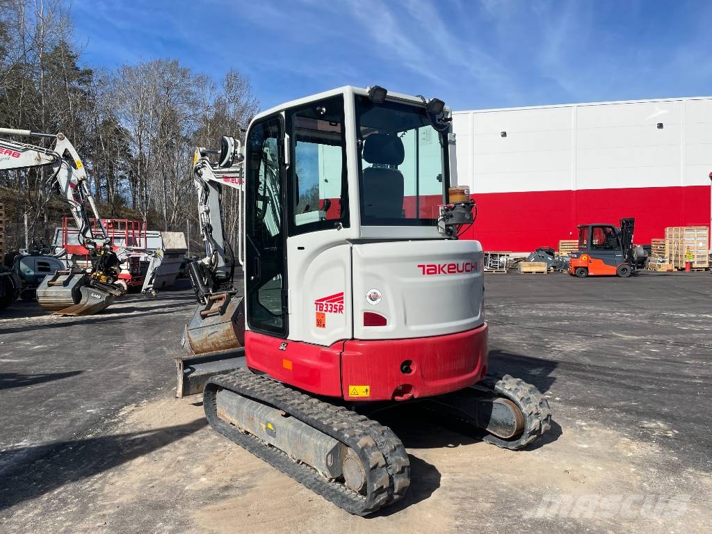 Takeuchi TB 335 R Minigraafmachines < 7t
