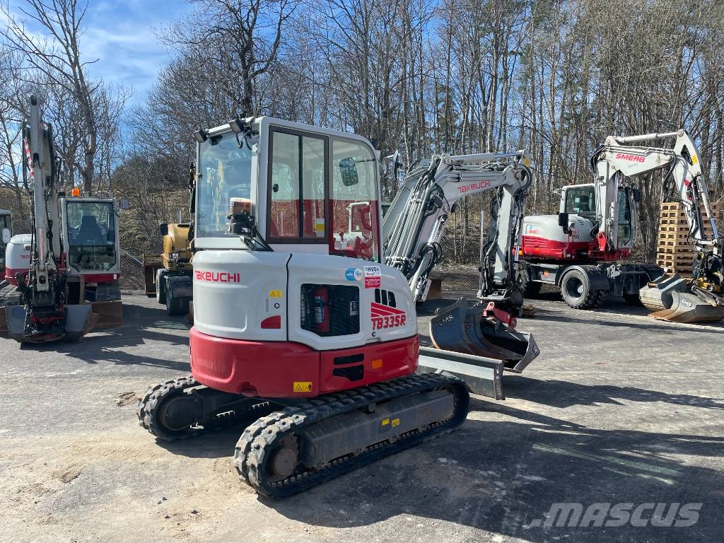 Takeuchi TB 335 R Minigraafmachines < 7t