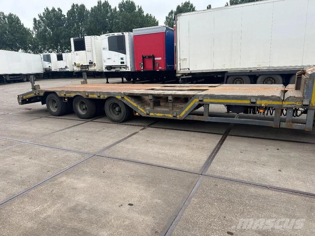 Floor 3 AXLE , 6 M EXTENDABLE, WHEEL FILLIS Mélybölcsős félpótkocsik
