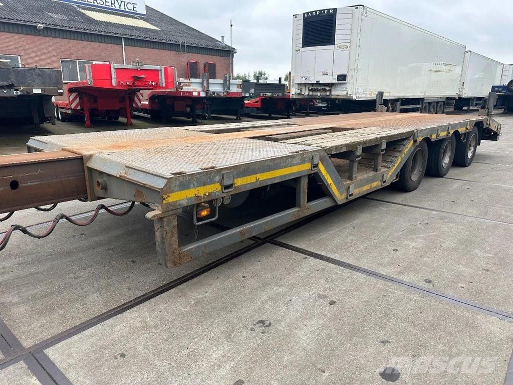 Floor 3 AXLE , 6 M EXTENDABLE, WHEEL FILLIS Mélybölcsős félpótkocsik
