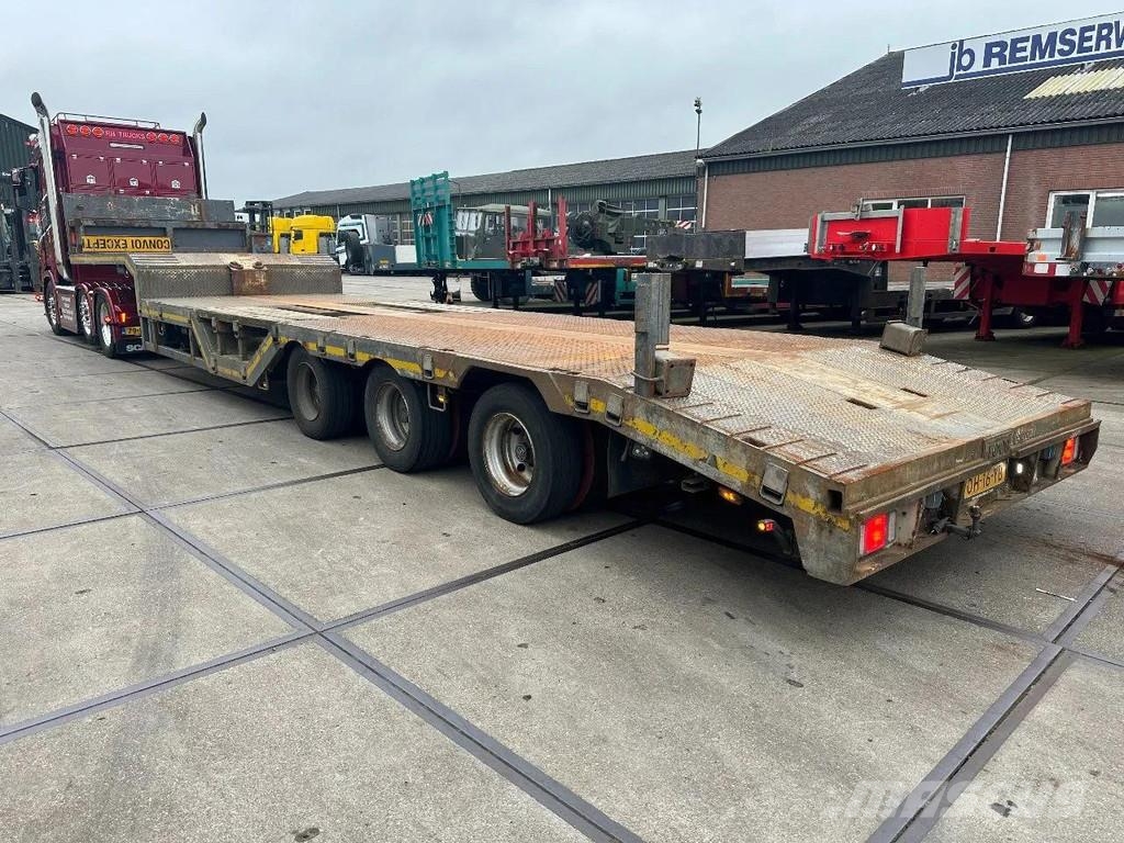 Floor 3 AXLE , 6 M EXTENDABLE, WHEEL FILLIS Mélybölcsős félpótkocsik