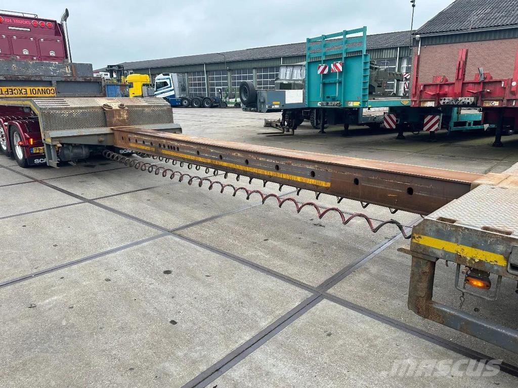 Floor 3 AXLE , 6 M EXTENDABLE, WHEEL FILLIS Mélybölcsős félpótkocsik