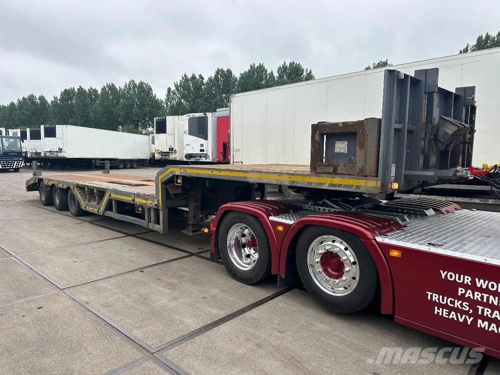 Floor 3 AXLE , 6 M EXTENDABLE, WHEEL FILLIS Mélybölcsős félpótkocsik