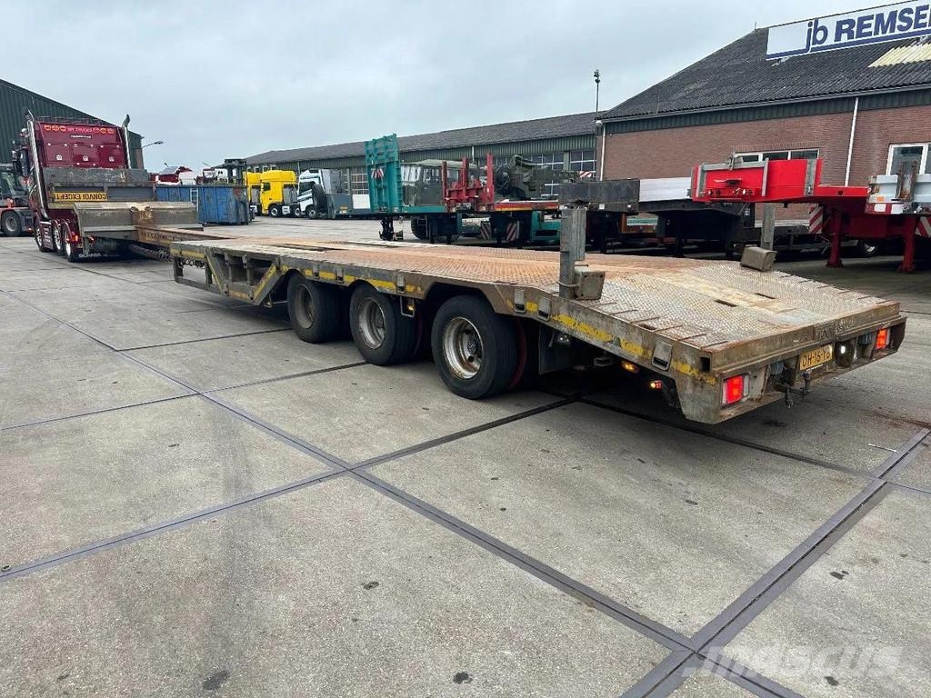 Floor 3 AXLE , 6 M EXTENDABLE, WHEEL FILLIS Mélybölcsős félpótkocsik