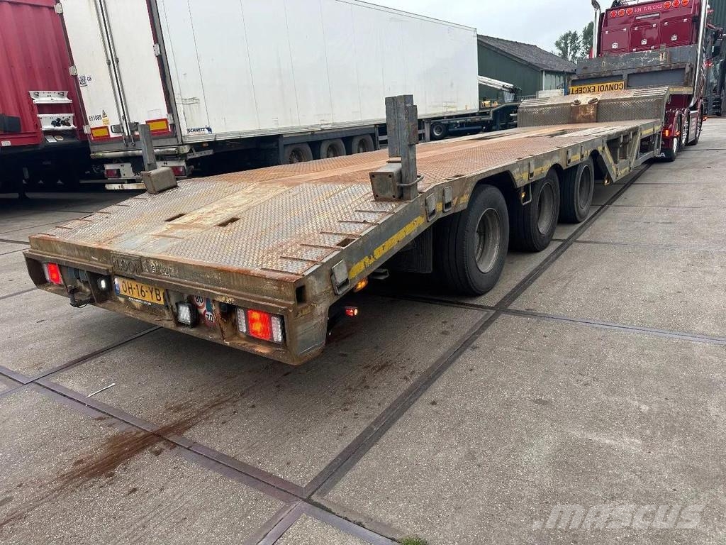 Floor 3 AXLE , 6 M EXTENDABLE, WHEEL FILLIS Mélybölcsős félpótkocsik