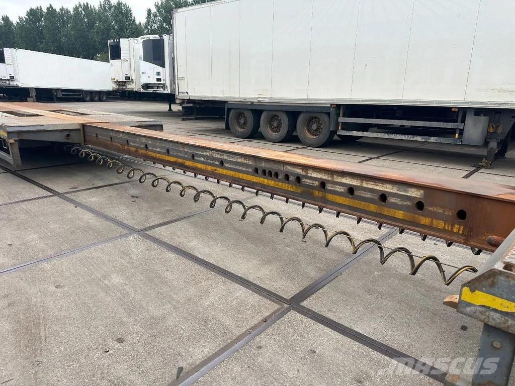 Floor 3 AXLE , 6 M EXTENDABLE, WHEEL FILLIS Mélybölcsős félpótkocsik
