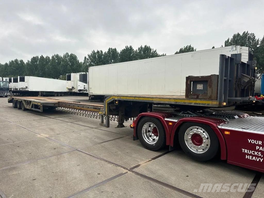 Floor 3 AXLE , 6 M EXTENDABLE, WHEEL FILLIS Mélybölcsős félpótkocsik