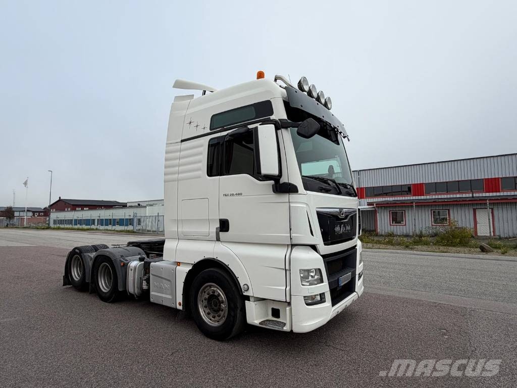 MAN TGX 28.480 6X2-2 BLS Hydraulik Vetopöytäautot
