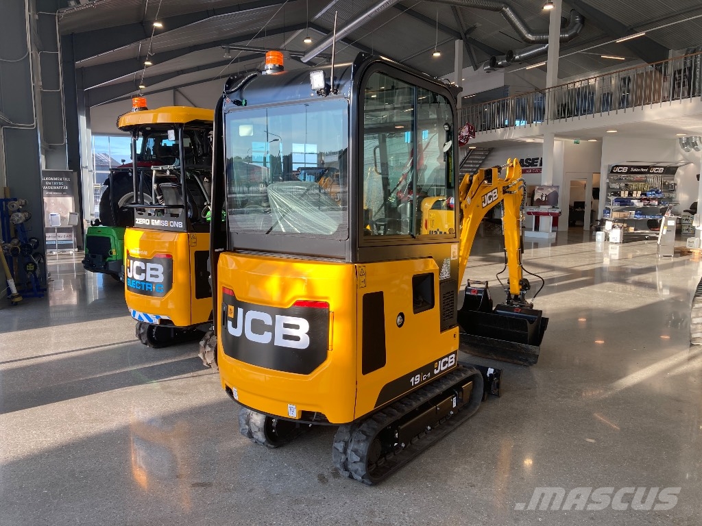 JCB 19 C-1 Pro Ny! Omg.lev! 1.99% ränta Minibagger < 7t