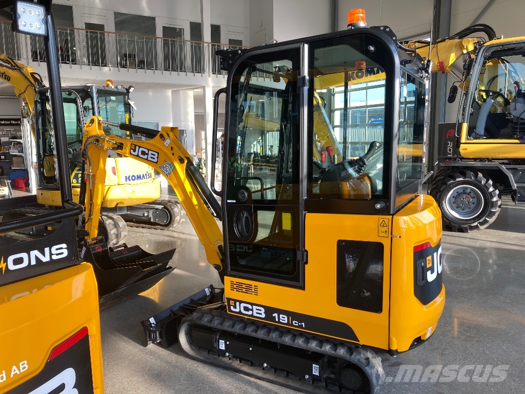 JCB 19 C-1 Pro Ny! Omg.lev! 1.99% ränta Minibagger < 7t