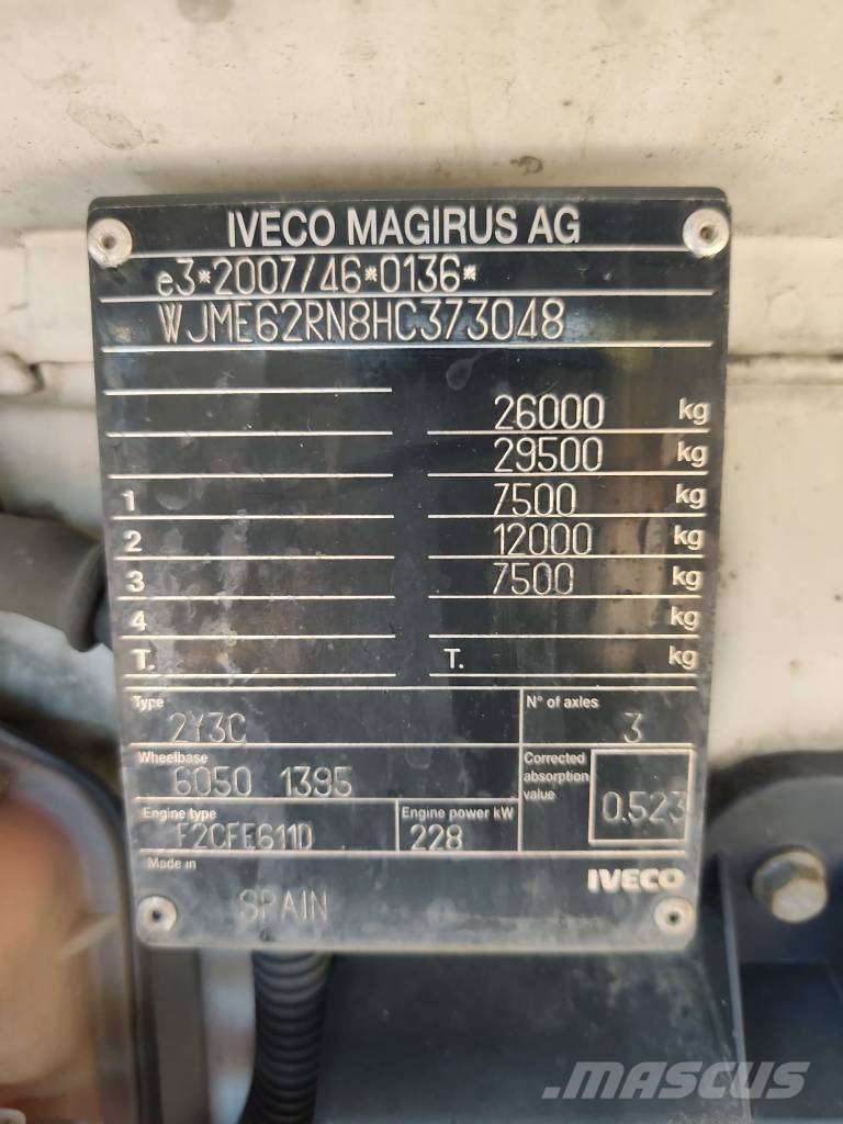 Iveco Stralis 260 S31 Νταλίκες μεταφοράς οχημάτων